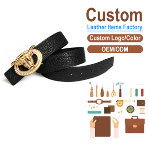 Ceinture pour homme en cuir de vache véritable de haute qualité, personnalisée, avec boucle en acier, largeur 3,8 cm, longueur 100-125 cm - Product Image 1