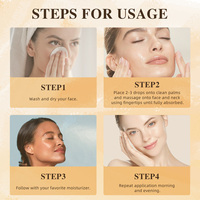 Vente en gros OEM Naturel Taches de rousseur Éclat Pigmentation de la peau Végétalien Blanchiment du visage Taches brunes du visage Élimination de l'acné Vitamine C Sérum au curcuma