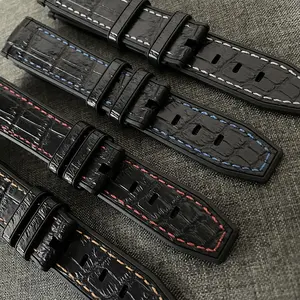 Designer Excellent Quality for RLX Sub-Marine Fluorine Rubber Watch Band Custom Color FKM Watch Straps 20mm