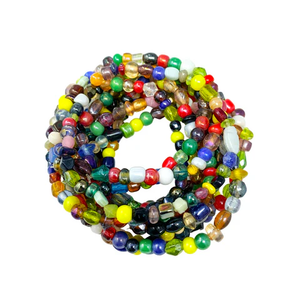 Carnavalsvieringen Thema Evenementen Geschenken 7 "Swirl Paars, Groen Goud Voetbal Mardi Gras Armband - Product Image 3