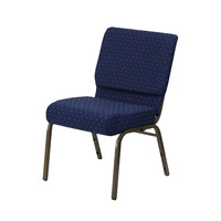 Vente directe d'usine de tissu de haute qualité en gros rembourré avec cadre de livre Banquet événement exposition chaise d'église