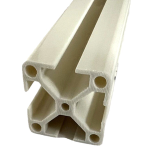 Profils en plastique extrudé durables et personnalisables - Bandes en ABS, PVC, UPVC, PP, PE, ASA, nylon pour la construction et le bâtiment - Product Image 2