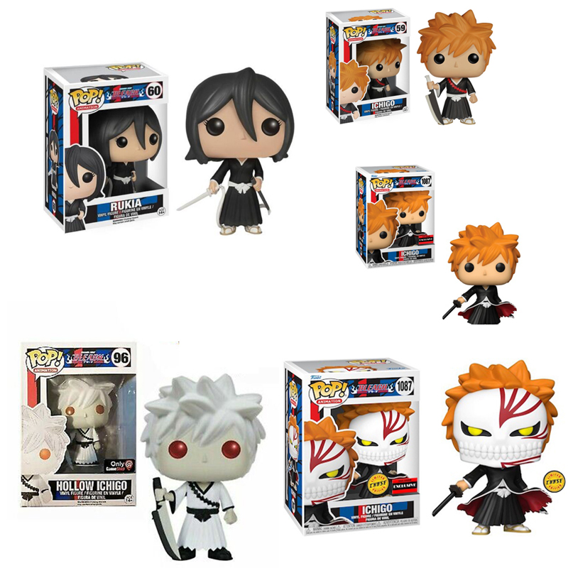 Экшн-фигурка поп отбеливатель Funko Ichigo, игрушки-модели Рукии