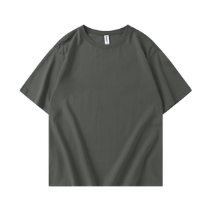เสื้อยืดคอตตอน QUATU หนักพิเศษ ขนาดใหญ่พิเศษ 240gsm สำหรับงานพิมพ์ลายแบบรีดร้อน สีพื้นเรียบๆ เสื้อยืดผู้ชายสำหรับทุกเพศ - Product Image 2