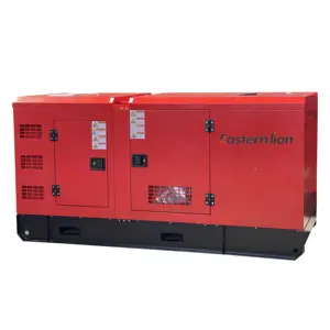 Easternlion 34kw 43kva設計Denyo 3 phase 400Vブラシレスダイナモ水冷サイレントディーゼル発電機工場価格