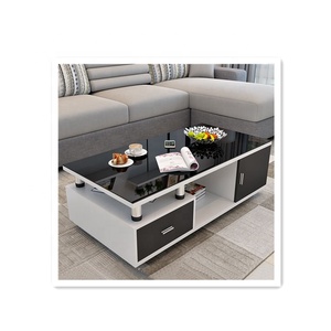Modern klasik gaya Nordic kayu Cina grosir ruang tamu furnitur sofa kabinet <span class=keywords><strong>TV</strong></span> dengan <span class=keywords><strong>TV</strong></span> berdiri meja kopi - Product Image 1