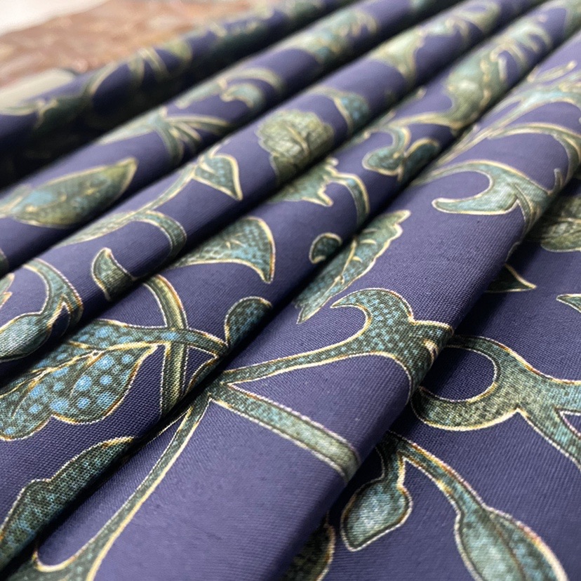 Customized Popular Cotton 133*72 100% Cotton Poplin Digital Printed Fabric For Woman's Blouse