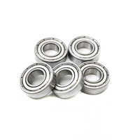 Rodamiento R2-5ZZ SR2-5ZZ / RI-518ZZ de Bolas de Ranura Profunda 3.175*7.938*3.571mm Rodamiento de Motor de Alta Calidad Métrico de Acero Cromado/Acero Inoxidable