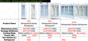 Vitrina refrigerada para exhibición en restaurantes, bares, cafeterías, buffets, comida rápida y con protección de seguridad. - Product Image 4