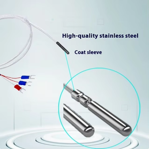 Aanpasbare 3-draads Klasse Een Roestvrijstalen Thermokoppel Temperatuursensor Pt100 Sonde Oem Ondersteunde Luchtcompressor Reserveonderdelen - Product Image 4
