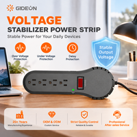 Régulateur de tension automatique 500VA 300W, multiprise avec protection contre les surtensions, sortie 120V, pour réfrigérateur, appareils électroménagers