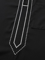 Djellaba arabe pour homme CCY, Kaftan Ramadan, robe décontractée à capuche rayée, Jubba Thobe, Boubou Homme, vêtements islamiques