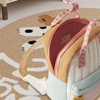 Sac à dos pour tout-petits avec compartiment pour tablette, en nylon souple, poignée supérieure, idéal pour la maternelle et le quotidien, commande en gros, usine certifiée BSCI ISO