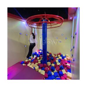 Jeu d'aventure interactif de rotation et de défi pour adultes, avec bouton poussoir, pour parc d'attractions intérieur multijoueur - Product Image 5