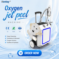 Appareil de peeling jet portable pour rajeunissement de la peau, injection d'oxygène et de nutriments, pour spa