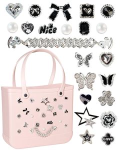 Lovely Pearl Charms for Bogg Bag Original Insert Decorative Charm for Handbag <b>Beach</b> Tote Bag Rubber <b>Beach</b> Bag <b>Accessories</b> Charms - Product Image 2