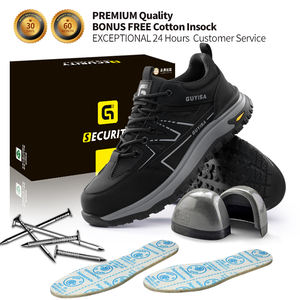 Zapatos DE SEGURIDAD GUYISA, Serie de senderismo, peso ligero, estándar europeo, punta de <span class=keywords><strong>acero</strong></span>, zapatos de soldadura de goma, zapatos de seguridad - Product Image 4
