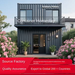 Contenedor Móvil para Sala de Estar, Alojamiento y Comida, Ubicación Turística Linjian, Combinación de Contenedores LCL Simple y Rápida, Casa Móvil - Product Image 1