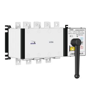 Commutateur de transfert automatique à double alimentation Gcd0cn 400A 4P triphasé type lutte contre l'incendie classe PC ATS - Product Image 3