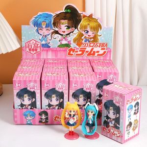 ของเล่นเซเลอร์มูนแบบกล่องสุ่ม 12 ชิ้น ชุดฟิกเกอร์อนิเมะ PVC พร้อมเซเลอร์มาร์ส สำหรับเด็กและแฟนๆ ของตกแต่งและของขวัญ - Product Image 2
