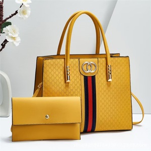 Nuova Borsa Tote <span class=keywords><strong>di</strong></span> Lusso 2-in-1 per Donna, Grande Capacità, Casual, in PU con Chiusura a Cerniera e Fodera in Poliestere - Product Image 6