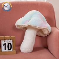 Nouvelle Coussin-Peluche Adorable en Forme de Petite Fleur Venimeuse et de Petit Champignon, Simulation de Couleurs Magiques, Poupée pour Enfants, Rembourrage en Coton PP Multicolore, 32 cm