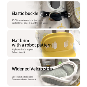 <span class=keywords><strong>Casque</strong></span> <span class=keywords><strong>de</strong></span> sécurité pour bébé avec hélice, léger et protecteur, pour enfants – Vente en gros - Product Image 2