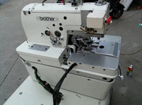 Machine à boutonnières Brother d'occasion Rh-981a-00 / 01 / 02 Machine à coudre électrique industrielle à tête ronde informatisée