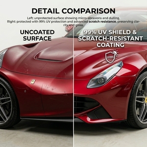 Film de protection de voiture en TPU de luxe, couleur rouge dragon, effet changeant, auto-réparant, anti-rayures, anti-jaunissement, finition métallisée brillante pour carrosserie - Product Image 3