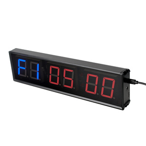 Inicio diario cocina temporizador electrónico gimnasio ejercicio cronómetro Led cuenta regresiva Reloj de pared 2,3 pulgadas - Product Image 3