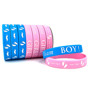 Pulseras de Silicona Personalizadas Ecológicas de Grado Alimenticio - No Tóxicas, Duraderas, Suaves y Ligeras para <span class=keywords><strong>Cumpleaños</strong></span> de <span class=keywords><strong>Adolescentes</strong></span> - Product Image 1