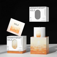 Cajas de Regalo de Cartón Blanco Plegables y Autoarmables Personalizadas, con Asa e Impresión a Cuatro Colores, Tapa y Base para Embalaje de Eid