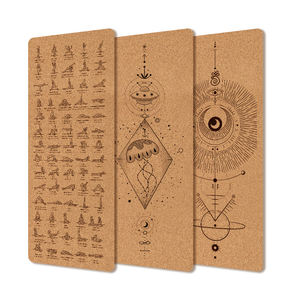 Créez votre propre tapis <span class=keywords><strong>de</strong></span> Yoga, tapis <span class=keywords><strong>de</strong></span> Yoga <span class=keywords><strong>TPE</strong></span> en liège écologique personnalisé avec trou <span class=keywords><strong>de</strong></span> suspension - Product Image 1