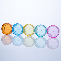 Contenants cosmétiques 3g 5g en plastique PS, pots à crème 3ml 5ml, mini pots ronds vides