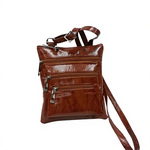 Elegant Genuine Leather Clutch Zipper Closure Cross-Body Strap Two Straps 2-2.9L Capacity Waterproof Women's Fashion Travel <b>Bag</b> - Product Image 4
