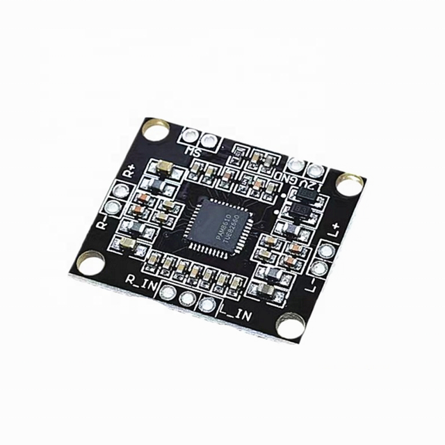 Stock 12V Mini Digital Power Amplifier Board 2x15W Dual Channel Stereo Class D Module PAM8610