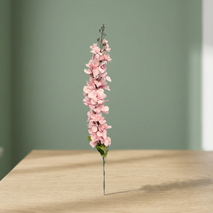 ดอกเดลฟีเนียมสีชมพูประดิษฐ์แบบมีใบ  AFF-Stick-6.5 - Product Image 3