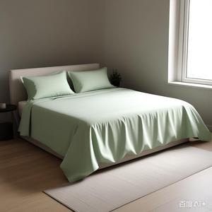 4 Piece Soft Peach Skin Brushed Bed Sheet <strong>Set</strong> Solid Color Bedsheet Bedding <strong>Set</strong> For Home Hotel - Product Image 4