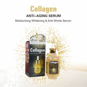 OEM suero facial orgánico profundo antiarrugas blanqueamiento minimizador de poros vitamina <span class=keywords><strong>C</strong></span> vegana y colágeno brillo antienvejecimiento - Product Image 3