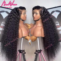 Perruques indiennes en cheveux naturels bruts de grade 12A, 100 % vierges, alignées aux cuticules, longues, avec dentelle frontale monofilament, bouclées, HD transparentes – Fournisseur