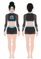 Uniformes de cheerleading personnalisés Allstar Elite pour enfants, respirants, avec strass brillants, motifs par sublimation, pour l'entraînement des équipes féminines