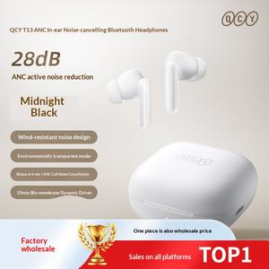 Auriculares Inalámbricos <span class=keywords><strong>QCY</strong></span> T13 con Cancelación Activa de Ruido (<span class=keywords><strong>ANC</strong></span>), para Dormir, Larga Duración, Resistentes al Agua, con Chipset - Product Image 3