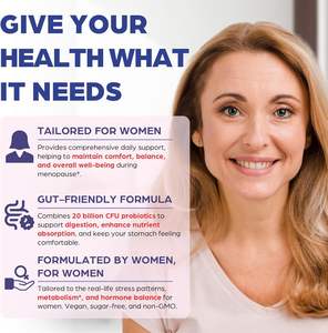 Gummies Bellylean pour la ménopause, marque privée OEM/ODM, suppléments vitaminés pour la ménopause, gummies à la maca pour la ménopause, pour l'équilibre hormonal des femmes - Product Image 5