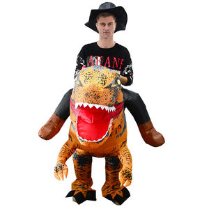 Costume gonflable T-Rex taille polyester pour adulte unisexe pour Cosplay Halloween Walking Ride ou costume <span class=keywords><strong>de</strong></span> dinosaure <span class=keywords><strong>Trex</strong></span> pour hommes et femmes - Product Image 5