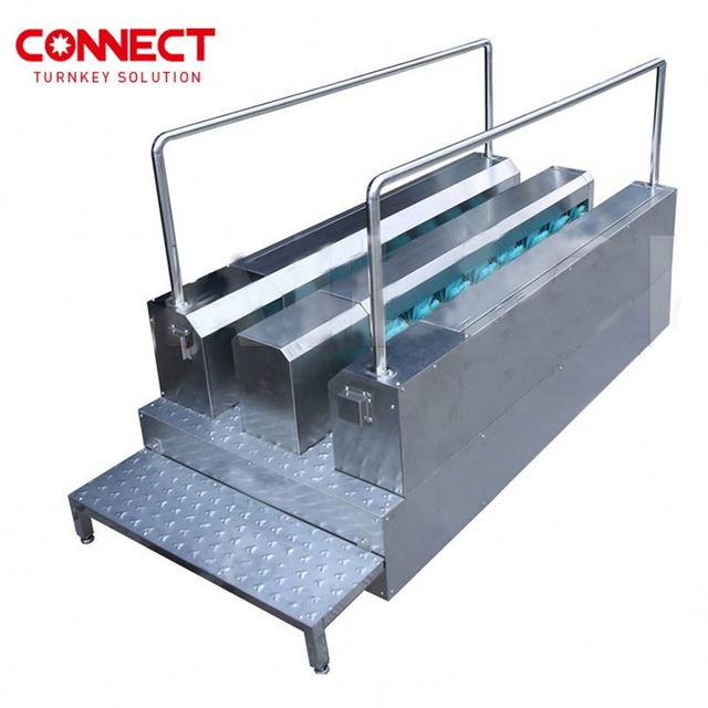 200-12000BPH Halal Poultry Chicken Slaughter House Dirty Clean Use Slaughterhouse Electric Water Boot Washer Equipment