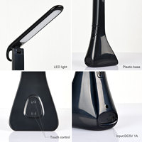 Lampes de table rechargeables décoratives Led sans fil Restaurant Home Decor Touch Sensor LED Study Lampes de bureau avec batterie à l'intérieur