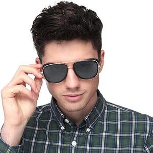 Gafas de Sol Retro Punk para Hombre Steam, Montura Negra, Lentes de PC con Protección UV400, para Conducir, Moda, Clase 2 - Product Image 1