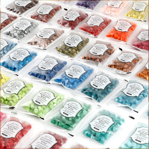 Venta <span class=keywords><strong>al</strong></span> por Mayor de 100 Piezas de Cuentas de Cera para Sellar Bolsas de Plástico, Regalos y Decoración de Juguetes, Números <span class=keywords><strong>del</strong></span> <span class=keywords><strong>1</strong></span> <span class=keywords><strong>al</strong></span> 80, en Varios Colores - Product Image 2