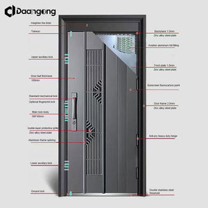 Portes extérieures en maille magnétique anti-effraction pour une ventilation optimale et une protection contre les insectes - Product Image 3