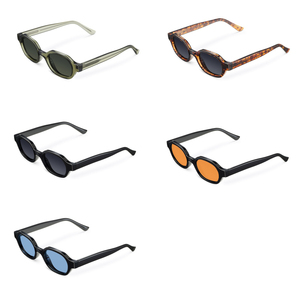 <span class=keywords><strong>Lunettes</strong></span> <span class=keywords><strong>de</strong></span> <span class=keywords><strong>soleil</strong></span> polarisées LMA 3607 Vintage Hexagon Bio-based G850 Frames CP Temples Shades UV400 Protection avec logo personnalisé pour femmes et hommes - Product Image 5